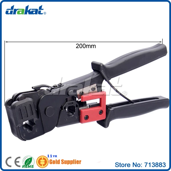 

High quality Crimp Tool RJ45 RJ11 8P/6P for Network and Telephone cables