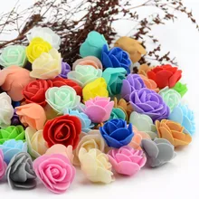 500 pçs/saco mini pe espuma rosa flor cabeça artificial flores artesanais diy decoração de casa casamento festivo & festa suprimentos