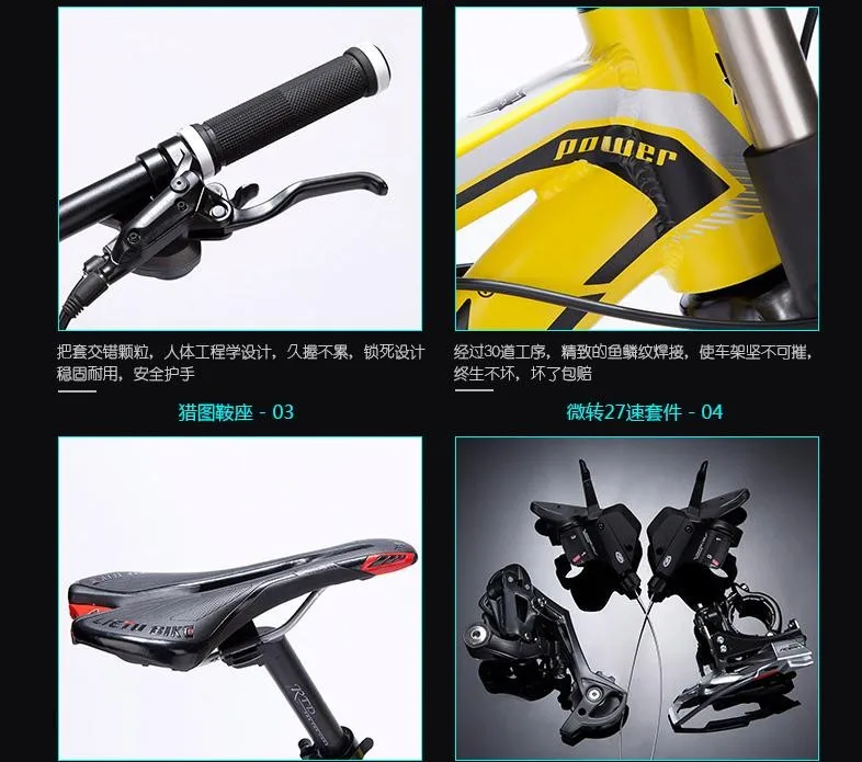 Perfect Kalosse Full suspension new cycling mountain bike 26er mountain bicycle woman bike 24/27/30 speed Hydraulic brakes 15 Perfect Kalosse Full suspension new cycling mountain bike 26er mountain bicycle woman bike 24/27/30 speed Hydraulic brakes 15