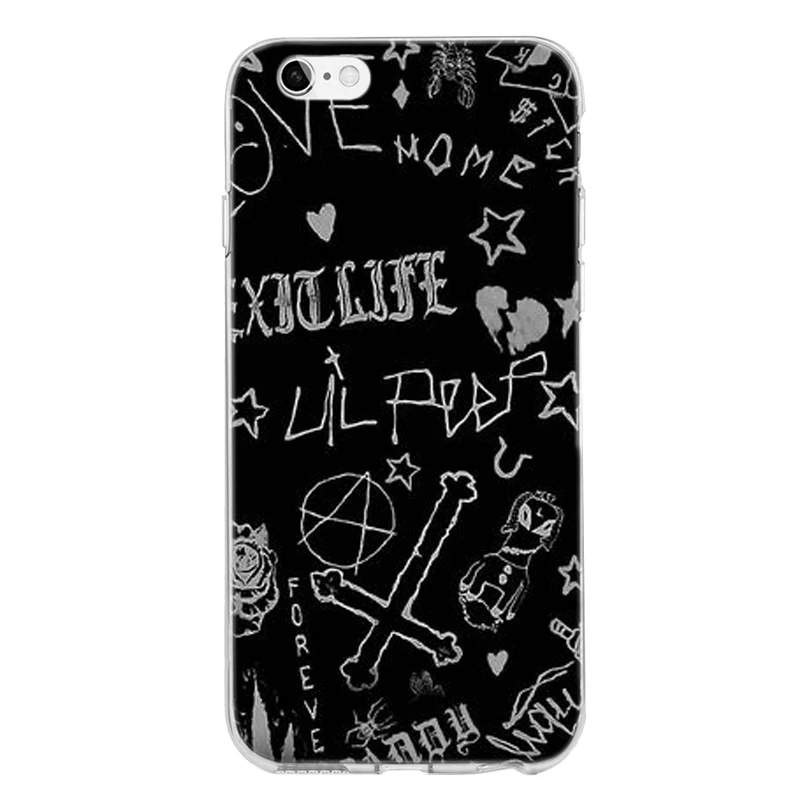 Lil Peep Hellboy Love силиконовый чехол-накладка для IPhone X XS MAX XR 8 7 6 6S Plus 5 5S SE XS MAX Phone Coque Capa Funda - Цвет: TPU