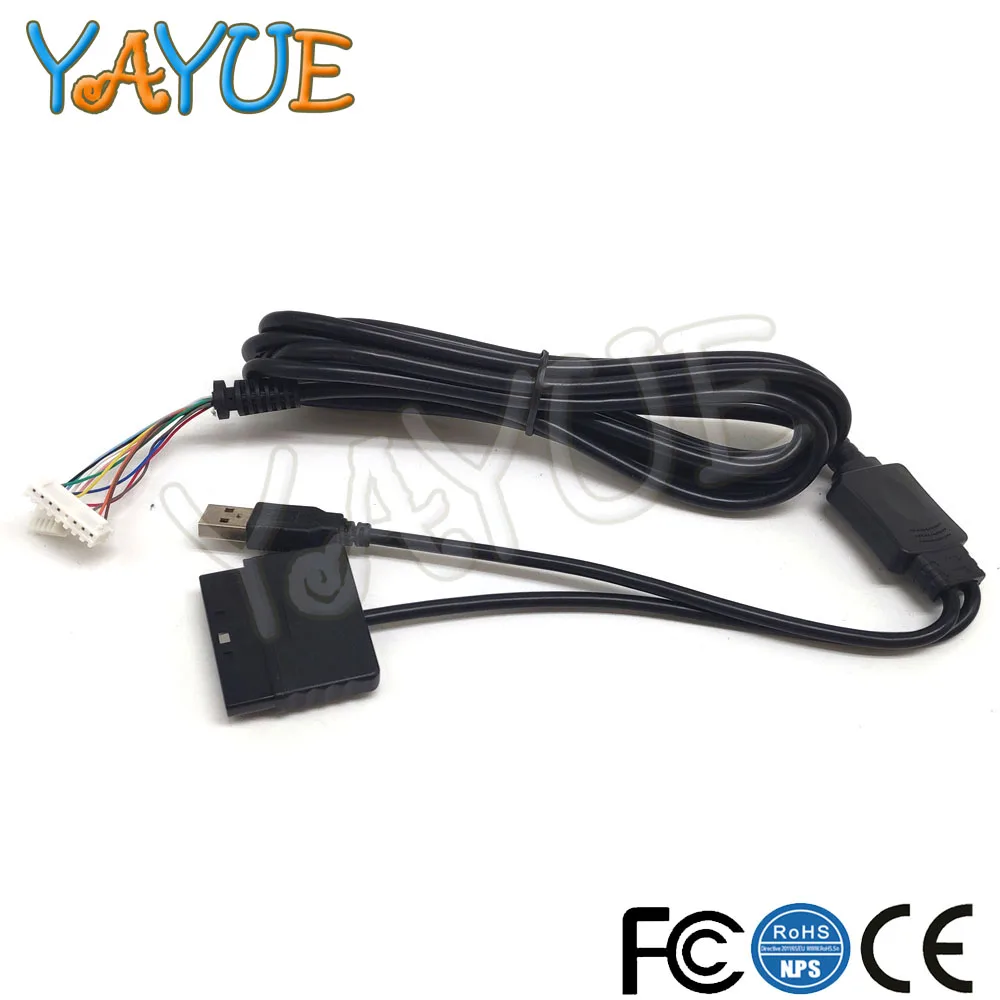 Нулевая задержка игровой USB энкодер для PS2/PS3/PC/XBOX360 pcb USB аркадный джойстик для ПК аркадная Sanwa для Комплект Аркады своими руками - Цвет: PS3 USB cable