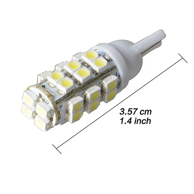 10 шт. T10 28smd 28 светодиодный 1210/3528 smd 168 194 t10 W5W светодиодный Белый t10 28 SMD светодиодный Клин Светильник лампы smd t10 светодиодный 12V