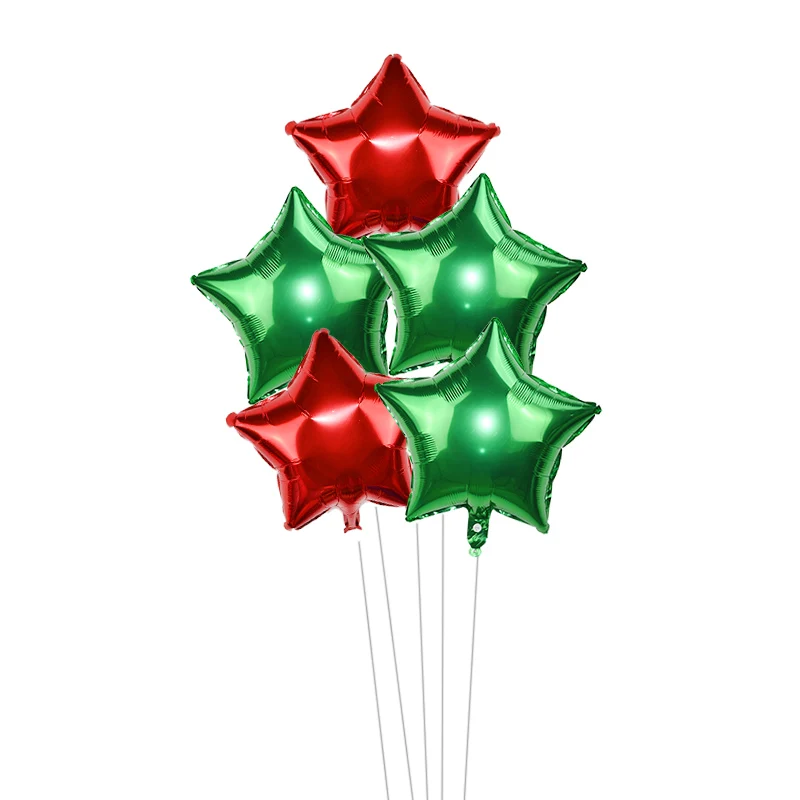 5 шт. 18 дюймов пятиконечная звезда фольгированный шар детский душ Детский день рождения свадьба украшения поставки детский воздушный шар Globos - Цвет: S20