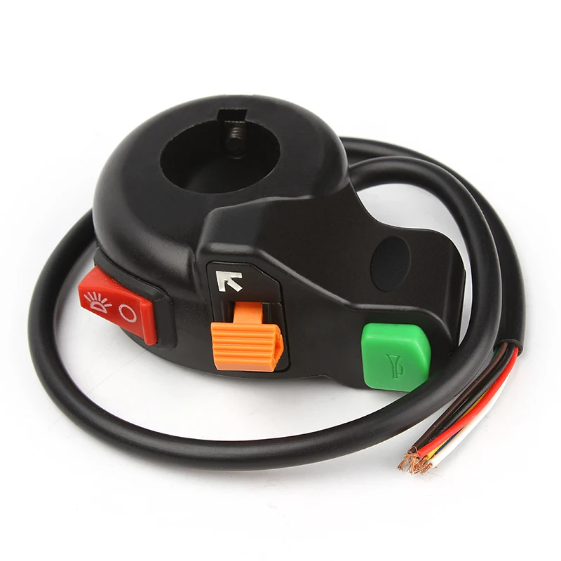 Motorcycle Handlebar Headlight On//Off Turn Singal Start Switch