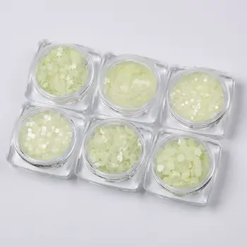 

Luminous Sequins Glow In the Dark Glitters Resin Jewelry Findings Nail Art Craft