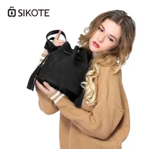 SIKOTE Дамы мешок 2017 новый женский пакет моды ведро мешок, сумка сумка