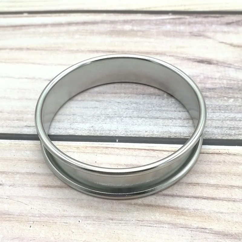 Нержавеющая сталь 2,4 дюймов 6 см терпкое кольцо форма для торта французский Столярный круг Lemo кольцо круглой формы инструменты для выпечки