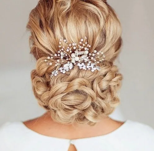 

Rhinestone bridal comb bride wedding hair accessory bride hairstyle Bridal Headpiece for Bridesmaids hair comb Prom Accessory