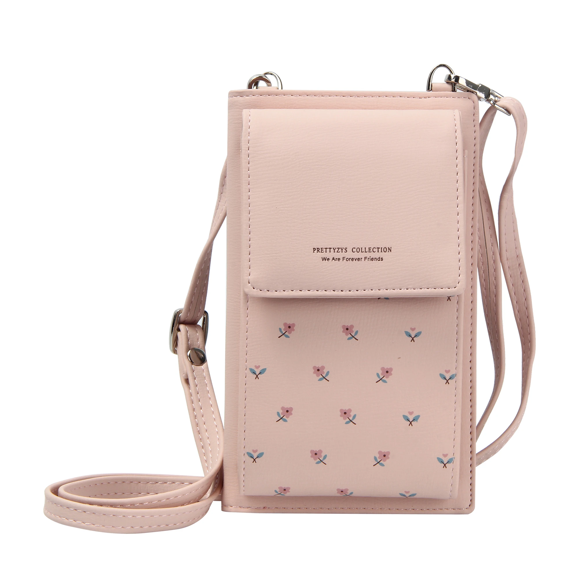 Мини-сумка через плечо для женщин с цветочным принтом, многофункциональная Женская сумочка для сотового телефона, женские маленькие сумки, женская сумка-мессенджер