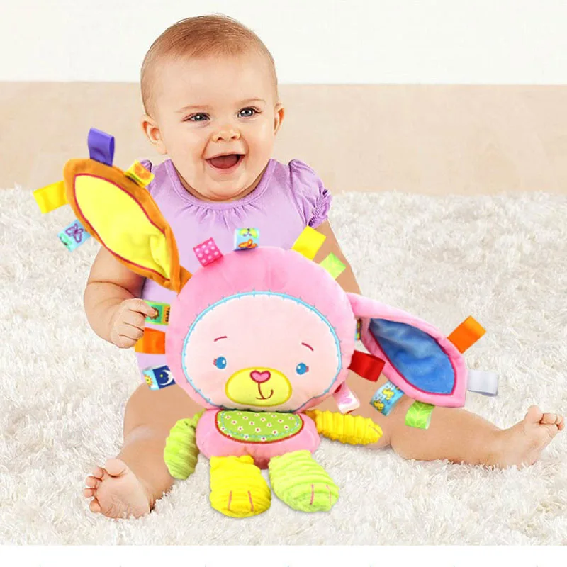 Happy Monkey Игрушки для маленьких детей детские животные куклы Детские Погремушки