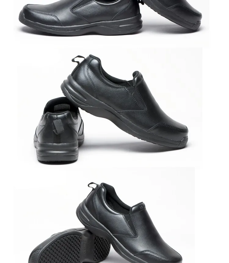 WAKO Professional Chef Work Anti-slip Shoes Men Women Cook Shoes Safety Black Shoes For Unisex (5)