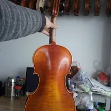 16 ''Альты Гварнери стиль с лучшими ручной работы клена назад ель Топ