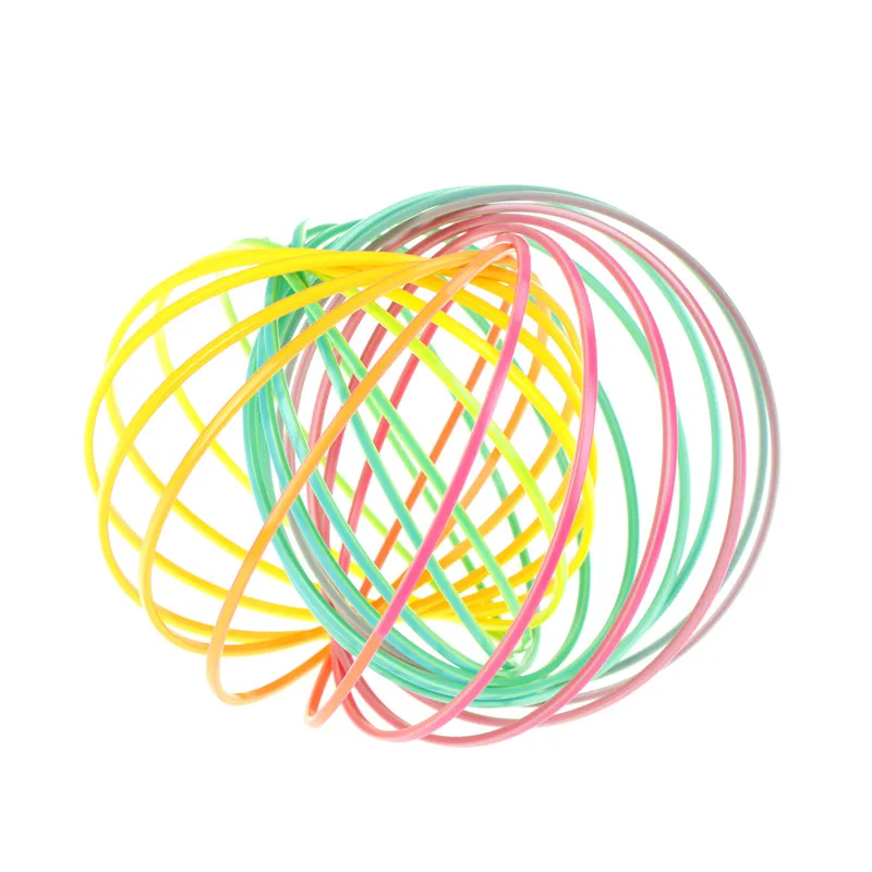 Anti Stress Flow rings Toys For Kids Adults Children Plastic Magic Flow