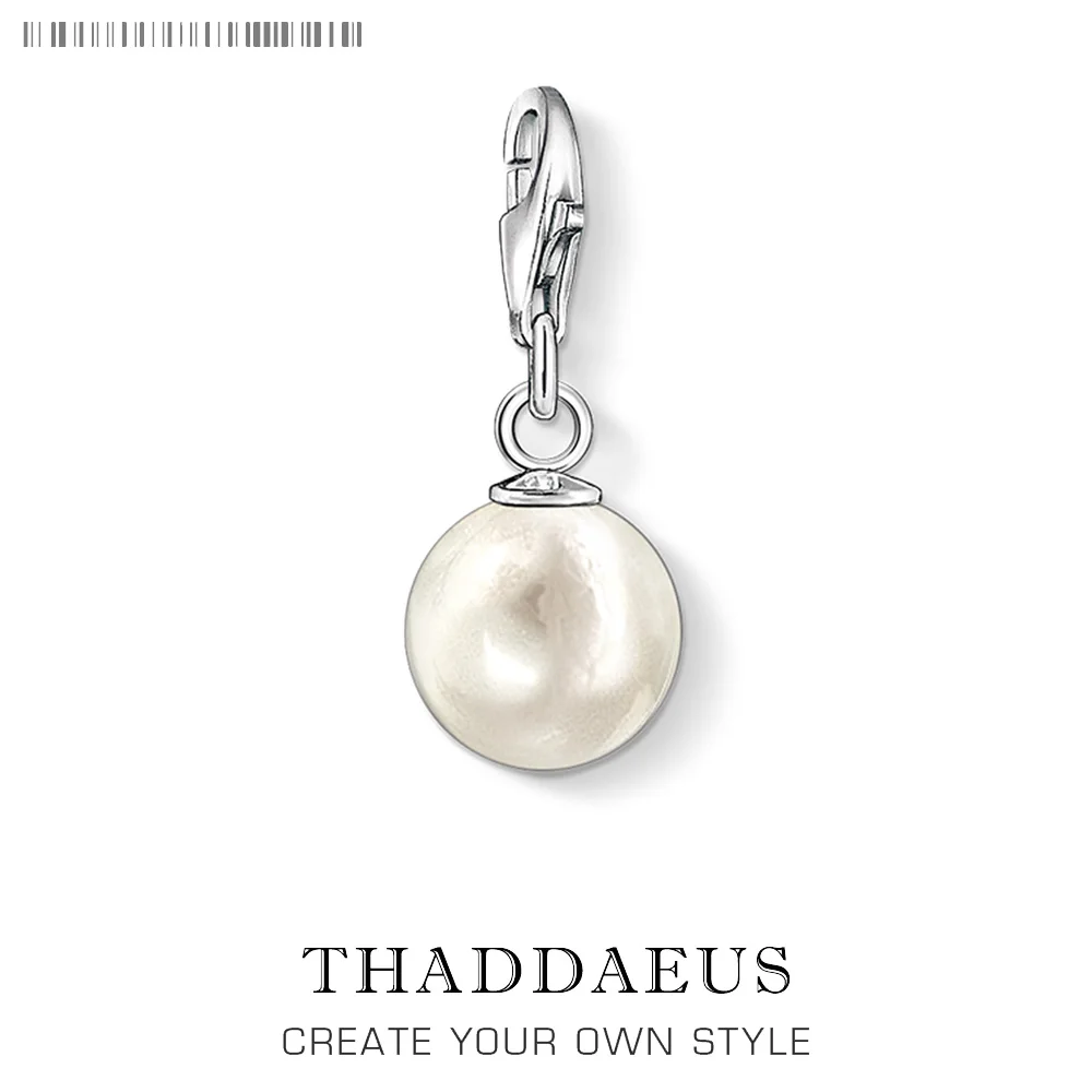 

Pearl Ball Charms Pendant Thomas Jewelry Findings Accessories 925 Sterling Silver Fashion Jewelry Ts Gift For Women Men