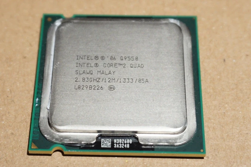 Процессор Intel Core 2 Quad Q9550 2,83 ГГц 12 МБ кэш L2 FSB 1333 настольный процессор LGA 775