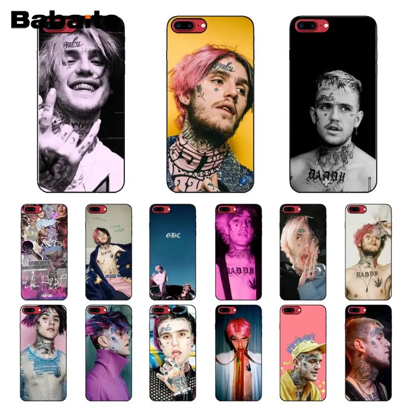 Babaite Peep Lil Bo черный ТПУ Мягкий силиконовый чехол для телефона iPhone 5 5Sx 6 7 7plus 8 8Plus X XS