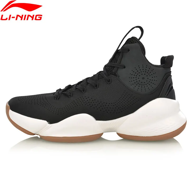 Li Ning Мужская мощная V Профессиональная Обувь для баскетбола с высоким вырезом
