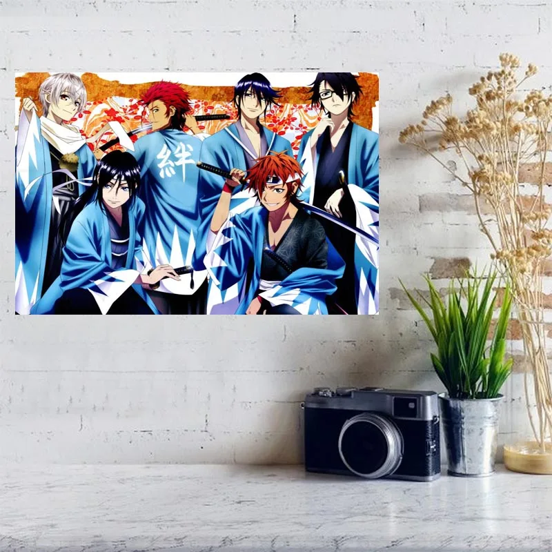 Custom K-Project Silk Light Canvas Home Room Wall Print Decor room decoration DIY gift Drop Shipping | Дом и сад