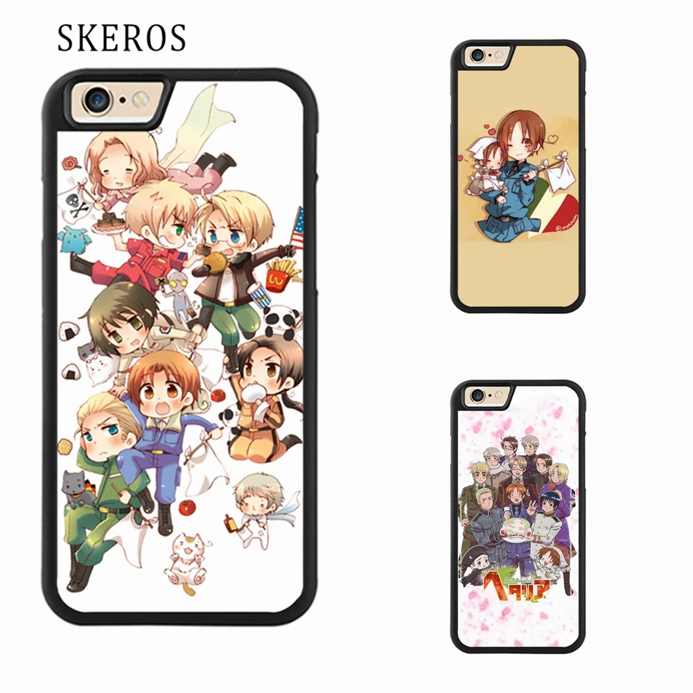 Skeros Hetalia 4 5 Телефон чехол для iPhone X 4S 5S 6 6S 7 8 Plus плюс # A378 |