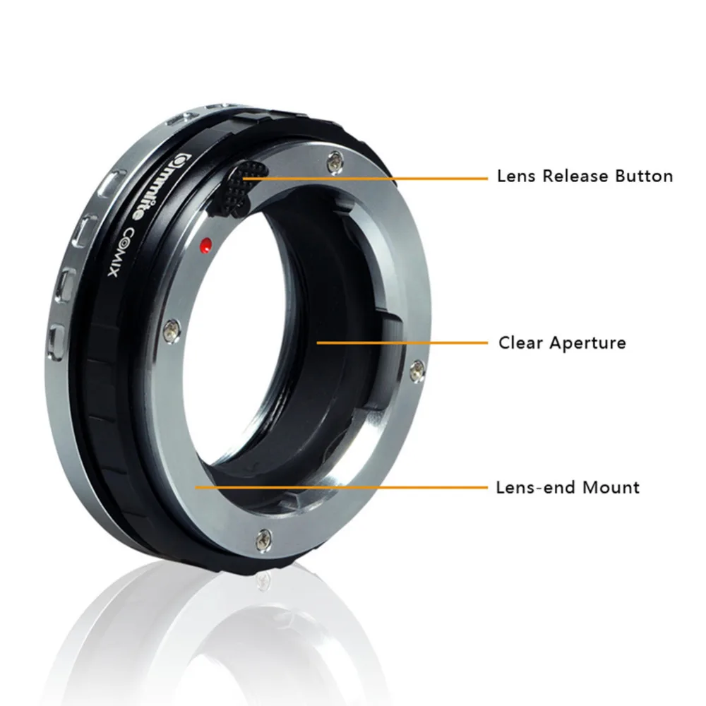 

New Commlite Macro Close-focus Lens Mount Adapter LM-E for Leica/Zeiss/Voigtlander M Series Lens to for Sony E-Mount Camera 1PCS