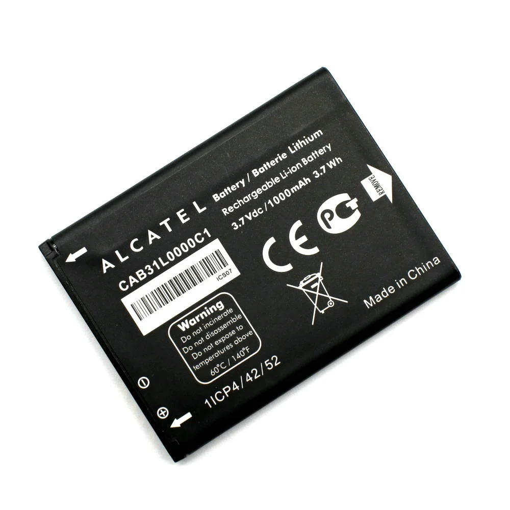 

2019 New High Quality CAB31L0000C1 Battery For Alcatel i808 / TCL T66 A890 Mobile Phone + Tracking Code