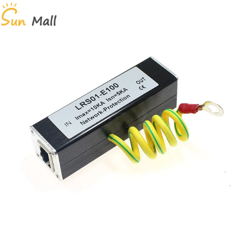 

Network RJ45 Surge Protector Protection device Lightning Arrester SPD for 100M Ethernet Network