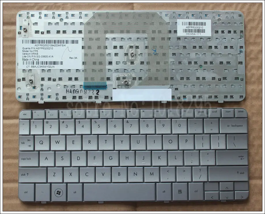 

New Laptop keyboard for HP Pavilion DM1-1000 DM1 dm1-1027tu DM1-1005TU Silver Keyboard Notebook Replacement US