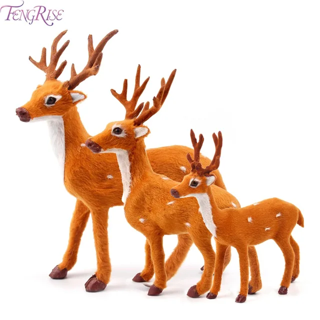 fengrise plush christmas reindeer xmas elk plush simulation new year gift christmas decorations for home 15cm - Christmas Reindeer Decorations fengrise plush christmas reindeer xmas elk plush simulation new year gift christmas decorations for home 15cm - Christmas Reindeer Decorations