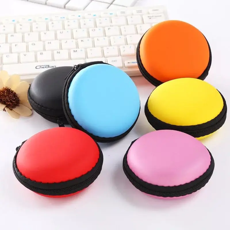 

Portable Earphone Wire Organizer Box Storage Bag Data Line Color Box Coin Electronic Product Storage Box Case Container