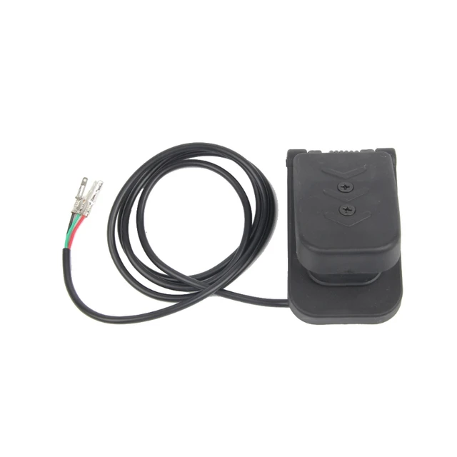 US $7.89 Electric Bike Black Plastic Scooter Quad Foot Throttle Accelerator