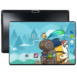 Глобальная версия 10 дюймов планшет 3g 4G FDD LTE Android 8,0 Octa Core 1280X800 ips 2.5D стекло 4 Гб ОЗУ 64 Гб ПЗУ планшет 10 для детей