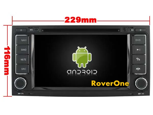 Discount RoverOne Android 8.0 Octa Core Car Radio DVD GPS For VW Touareg T5 Multivan Touchscreen Multimedia Player Head Unit Bluetooth 1