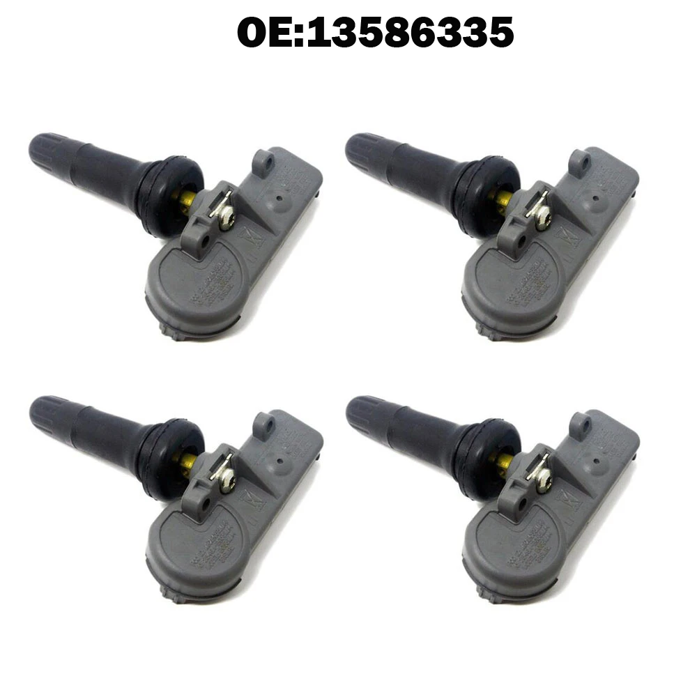 

4 PCS Car Tire Pressure Monitor Sensor TPMS 13581558 25920615 13586335 25799331 for Chevy CAVALIER TRAX Colorado Buick Lacrosse