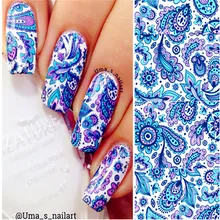 1 Sheet Nail Art Water Tattoo Manicure DIY Tips Decorations Watermark Fingernails Nail Art Water Decals