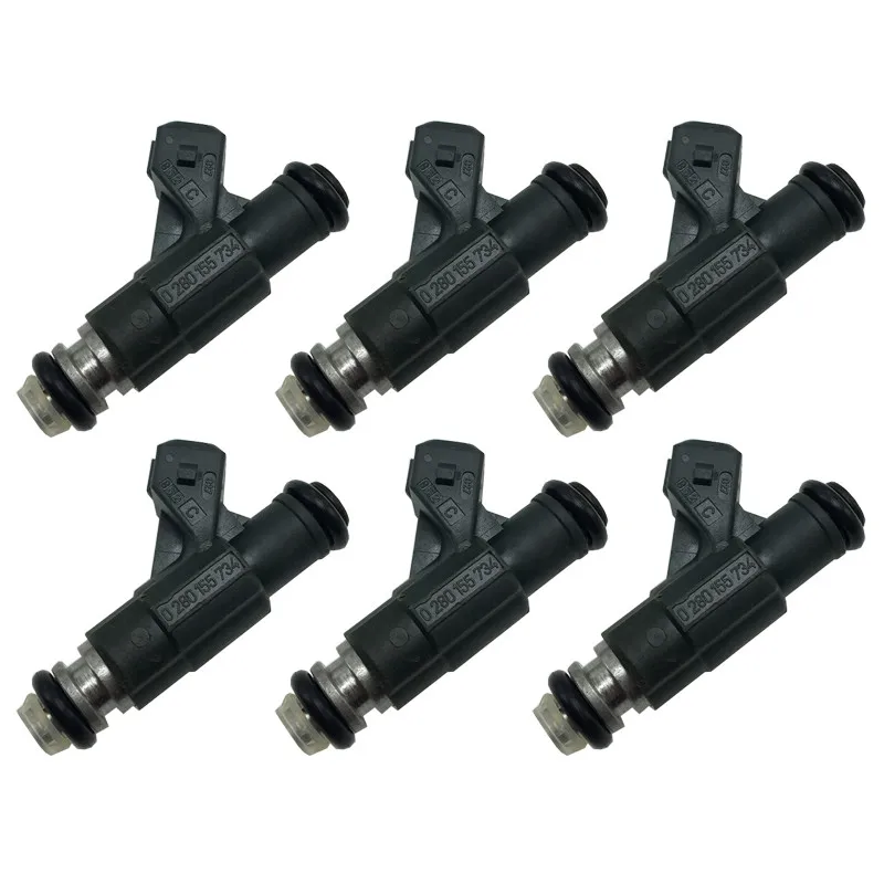 

6PCS Fuel Injector Nozzle For Ford Explorer U2 4.0L V6 97JF-BA 0280155734
