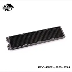 Bykski EVO EV-RD480-CU см 480 мм 4x12 см медь радиатор водяного охлаждения