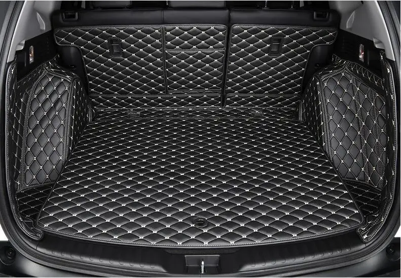 

3D Full Rear Trunk Tray Liner Cargo Mat Floor Protector Foot Pad Mats for 17-19 Honda CRV CR-V 2017 2018 2019 BY EMS