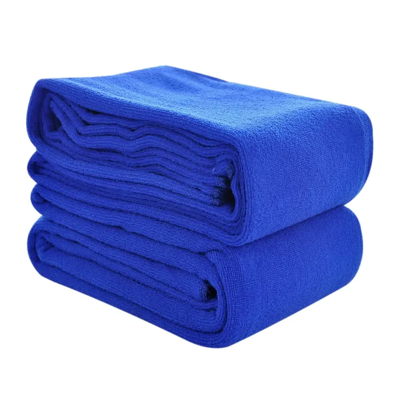 Urijk Microfibra Washcloth Bath Towel Absorbent Drying Bath Beach Towel Swimwear Shower Face Washer Beauty Salon Bath Towels - Цвет: deep blue