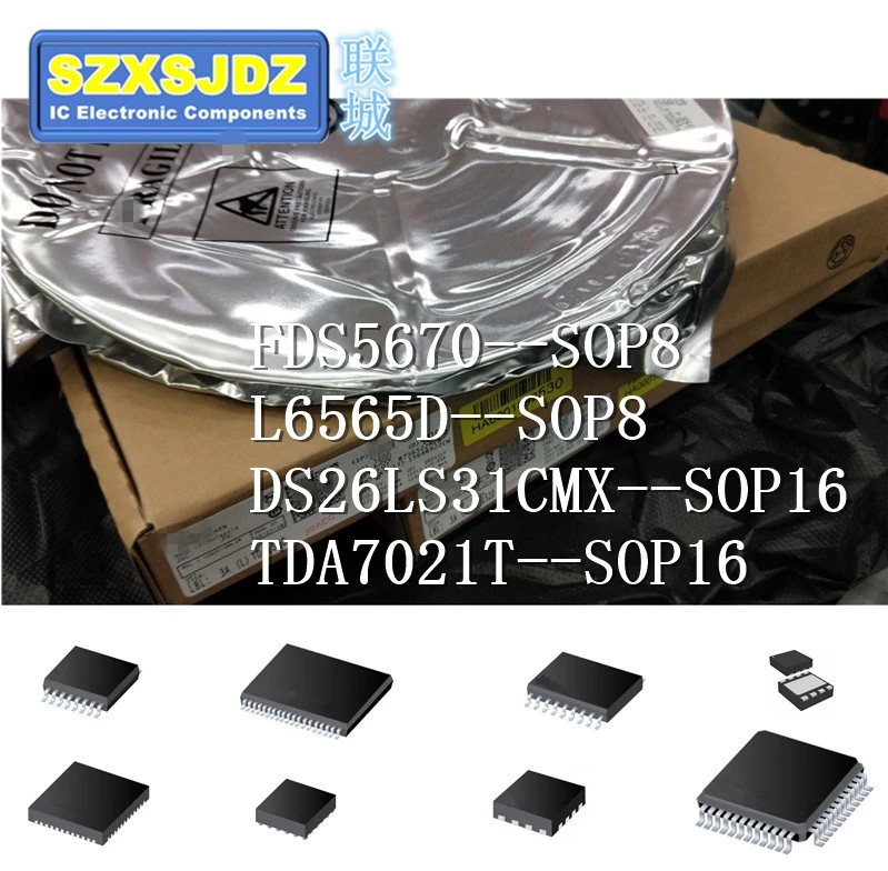 10 шт. TDA7021 TDA7021T FDS5670 L6565D DS26LS31CM DS26LS31CMX DS26LS31C | Обустройство дома