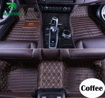 

Top Quality 3D Car Floor Mat for Volkswagen Polo Foot Mat Car Foot Pad Black Coffee Beige Brown Left Hand Driver