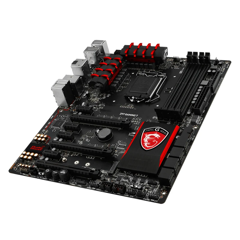 Z97 LGA 1150 для MSI Z97 GAMING 7 настольная Материнская плата Intel LGA 1150 Z97 DDR3 32G M.2 ATX Поддержка борьбы