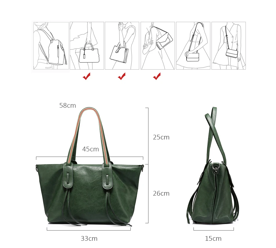 High Quality fashion brand handbags