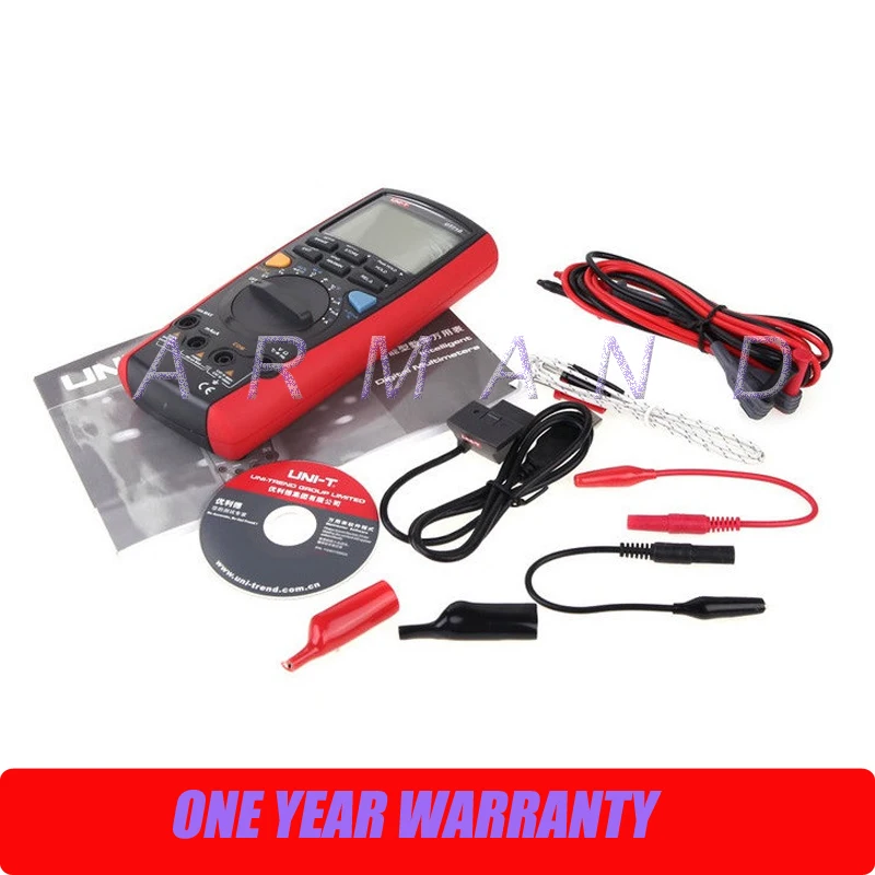  UNI-T UT71B Intelligent LCD Digital Volt Ampere Ohm Multimeters Thermometer Ac/Dc Auto Range Digita