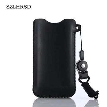 

SZLHRSD for Doopro P3 5.0"inch Mobile Phone Bag Case Hot selling slim sleeve pouch cover + Lanyard