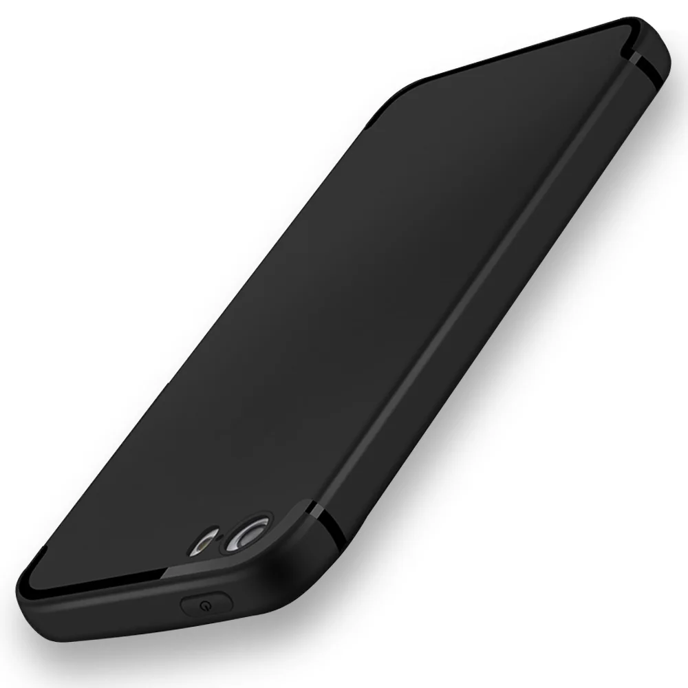 

For iPhone 5s Silicone Case Shockproof Ultra Thin Matte Rubber Candy Color For iPhone 5 5s SE Phone Cover Bags Capa Funda