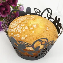 Полый 100 шт бумажный торт край лоза торт бумажная формочка Свадьба/украшения для детского дня рождения инструмент повара 6Z-SH155