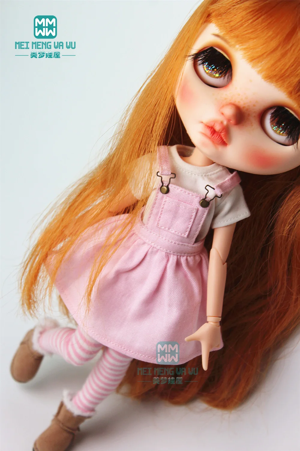 

1PCS Blyth Clothes fashion Fashion strap dress, leggings, t-shirt, shirt for 28-30cm Blyth Azone 1/6 doll accessories