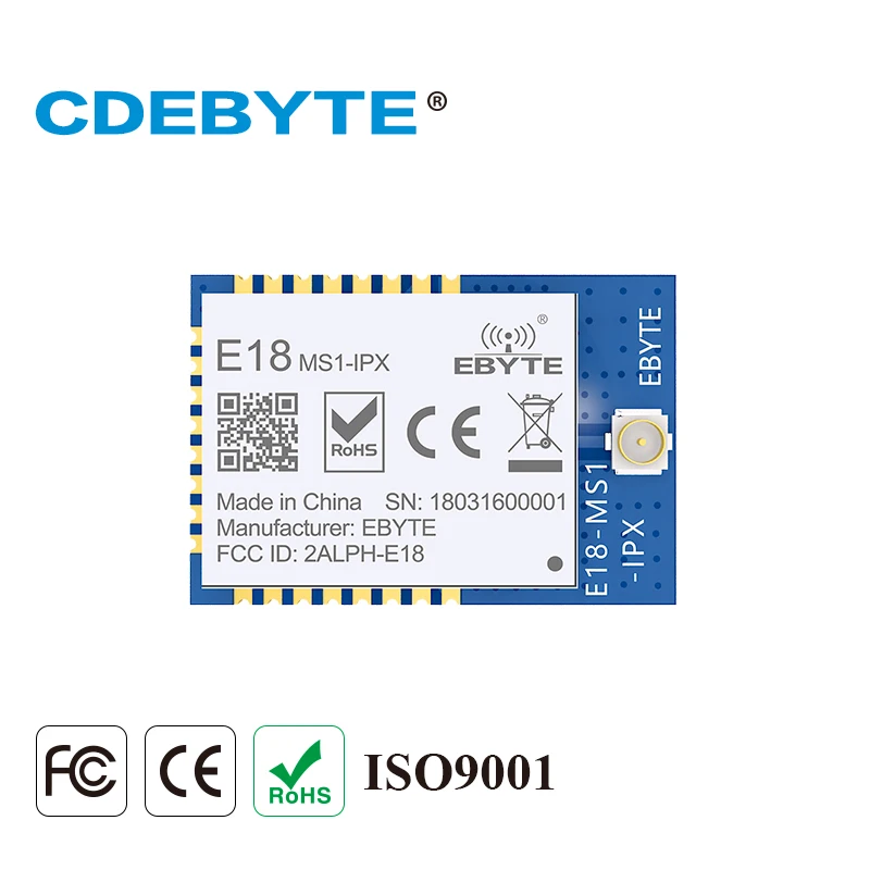 Zigbee IO CC2530 2 4 Ghz 5 mW антенна IPX E18 MS1 IoT uhf Сетевая Беспроводная приемопередатчик