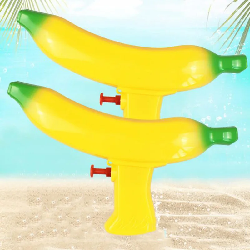 В форме банана брызгающая игрушка для воды Летняя Детская уличная забавная пляжная Дрифтинг игрушечный водяной пистолет детская игрушка
