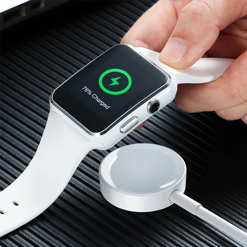 

Wireless Charger For Apple Watch Magnetic Fast Wireless Charging For Apple Watch Series 2 3 4 USB Adapter Fast Wireless Charger